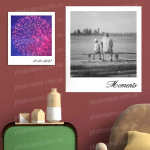 Фото на холсте в стиле POLAROID