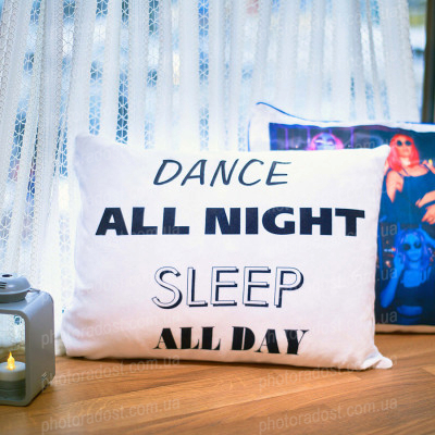 Фотонаволочка с подушкой